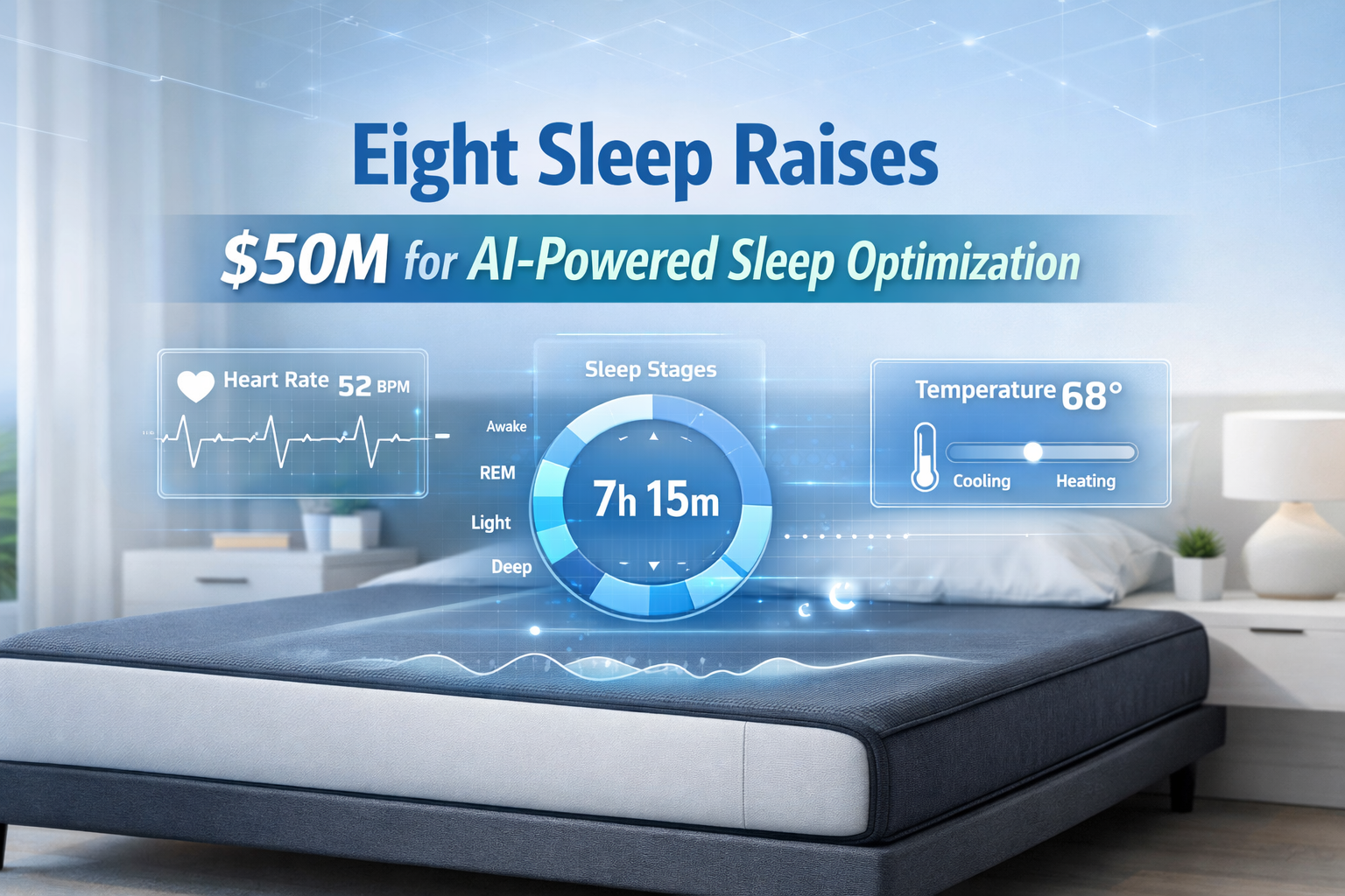Eight Sleep Raises $50M for AI-Powered Sleep Optimization