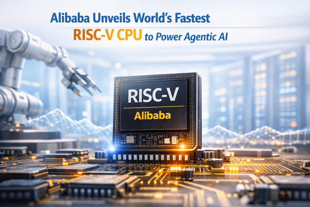Alibaba Unveils World’s Fastest RISC‑V CPU to Power Agentic AI